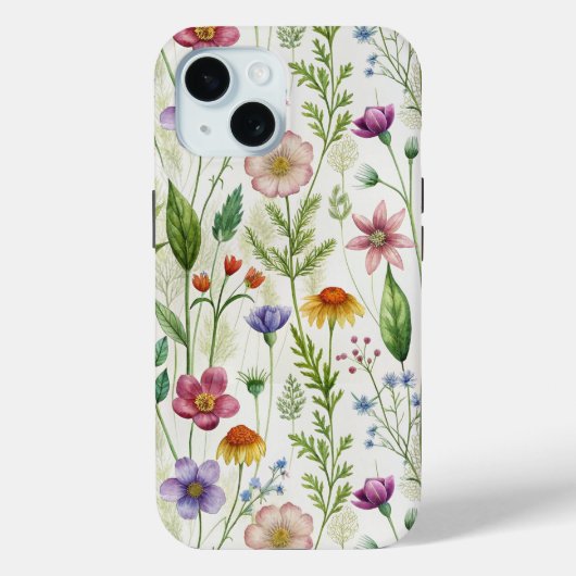 Bloom Wildflowers Case-Mate iPhone Case (Achterkant)