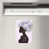 Bloom With Grace Inspirational Magnet  (Insitu (Vaatwasser))
