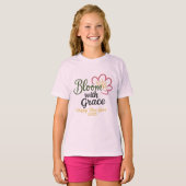 Bloom with Grace Kids T-Shirt | New Year 2026 (Voorkant volledig)