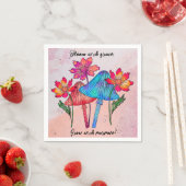 Bloom with Grace Napkins: Geïnspireerd door padden Servet (Insitu)