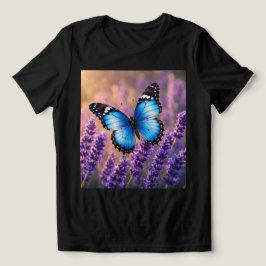 Bloom With Grace Vlinder Bloem Dames T-Shirt | 