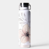 🌸 Bloom with Grace 🌿 Waterfles (Achterkant)