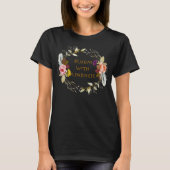Bloom With Kindness T-Shirt voor Vrouwen & Kindere (Voorkant)
