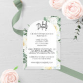 Bloom Witte Bloemen Behuizing Kaart