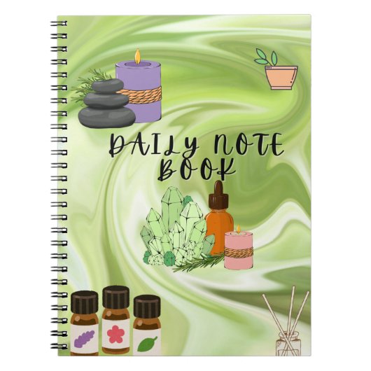 Bloom & Write – Bloemen Notitieboek (Voorkant)
