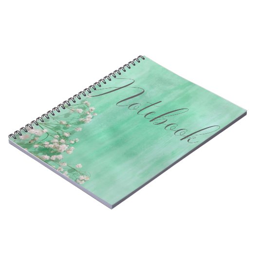 Bloom & Write – Bloemen Notitieboek (Linkerzijde)