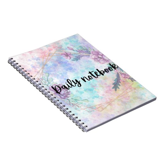 Bloom & Write – Bloemen Notitieboek (Rechterzijde)