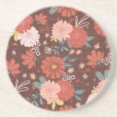 Bloom Zandsteen Onderzetter (Voorkant)