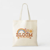 Bloom zoals jij bent tote bag (Achterkant)