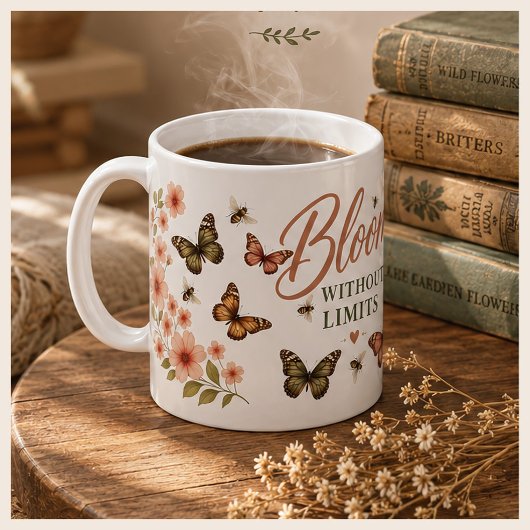 Bloom Zonder Grenzen Grafisch Boho Koffiemok
