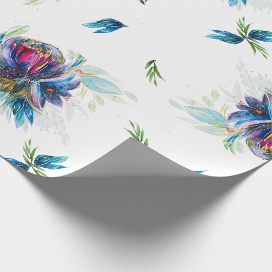 Bloomage Pioen Signature Bloemverpakkings Papier (Hoek)