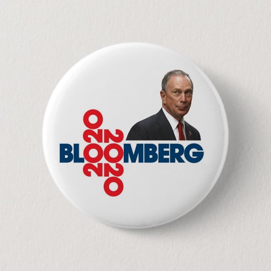 Bloomberg 2020 ronde button 5,7 cm (Voorkant)