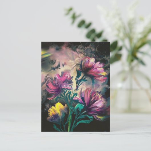 Bloombloemen Briefkaart (Staand voorkant)