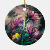 Bloombloemen Keramisch Ornament (Voorkant)
