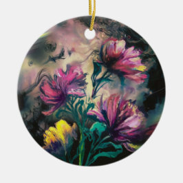 Bloombloemen Keramisch Ornament