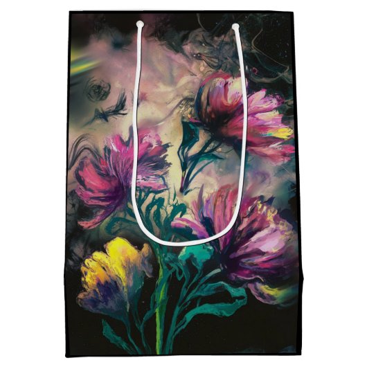 Bloombloemen Medium Cadeauzakje (Achterkant)