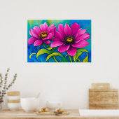 Bloombloemen Poster (Keuken)