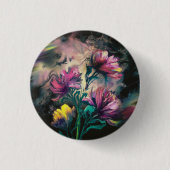 Bloombloemen Ronde Button 3,2 Cm (Voorkant)