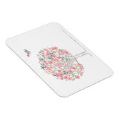 Bloomboom en vogels in liefde magneet (Rechterzijde)