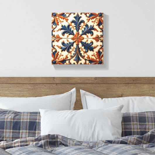 Bloomborne Visage Canvas Afdruk (Insitu (Slaapkamer))