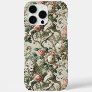 Bloombound Sentinel – Gotisch bloemontwerp iPhone 16 Pro Max Hoesje