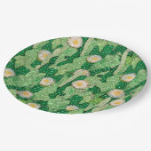 Bloomcactus, succulente bloemen, woestijnplanten papieren bordje (Gekanteld)