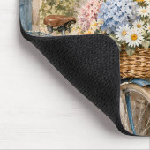 Bloomcore Bloemenmarkt Fiets Muismat (Hoek)