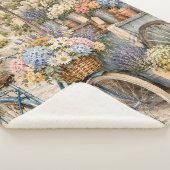 Bloomcore Bloemenmarkt Fiets Sherpa Deken (3/4)