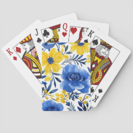 BloomDeck: Blue & Gold Edition Pokerkaarten