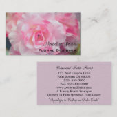 Bloomdeville Elegant Floral 3,5 x 2,0 inch Visitekaartje (Voorkant / Achterkant)
