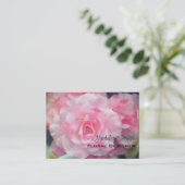 Bloomdeville Elegant Floral Professional Visitekaartje (Staand voorkant)
