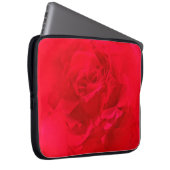 Bloomed Roos-bleek rood Laptop Sleeve (Voorkant Rechts)
