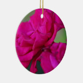 Bloomed Roze Rose Keramisch Ornament (Rechts)