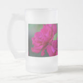 Bloomed roze roze roze Mok van glasbier (Links)