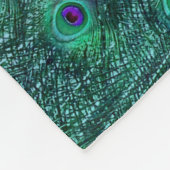 BLOOMEN PEACOCK FLEECE DEKEN (Hoek)