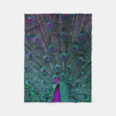 BLOOMEN PEACOCK FLEECE DEKEN (Voorkant)