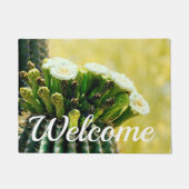 Bloomen van een Saguaro Deurmat (Voorkant)