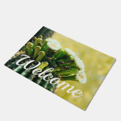 Bloomen van een Saguaro Deurmat (Schuin)