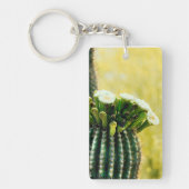 Bloomen van een Saguaro Sleutelhanger (Voorkant)
