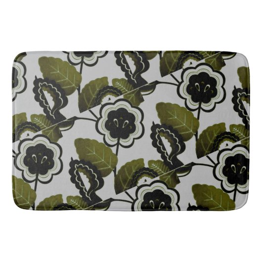 Bloomende bloemen badmat (Voorkant)