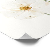 Bloomende bloemen poster (Hoek)