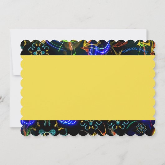 Bloomende 'Fireworks Exotic Explosion Birthday Car Kaart (Achterkant)