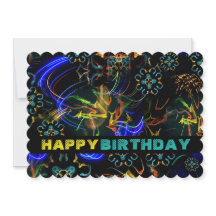 Bloomende 'Fireworks Exotic Explosion Birthday Car