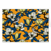 Bloomende magnolia en timuizvogel 3 (Voorkant Horizontaal)