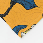 Bloomende magnolia en timuizvogel 3 fleece deken (Hoek)