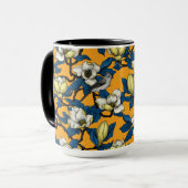 Bloomende magnolia en timuizvogel 3 mok (Voorkant links)