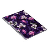 Bloomende magnolia en titmuis bird 4 notitieboek (Rechterzijde)