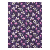 Bloomende magnolia en titmuis bird 4 tafelkleed (Voorkant)