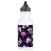 Bloomende magnolia en titmuis bird 4 waterfles  (Rechts)