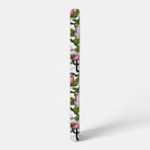 Bloomende magnolia en titmuisvogel samsung galaxy hoesje (Linkerkant)